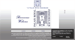 Desktop Screenshot of palaisroyalimmobilier.com